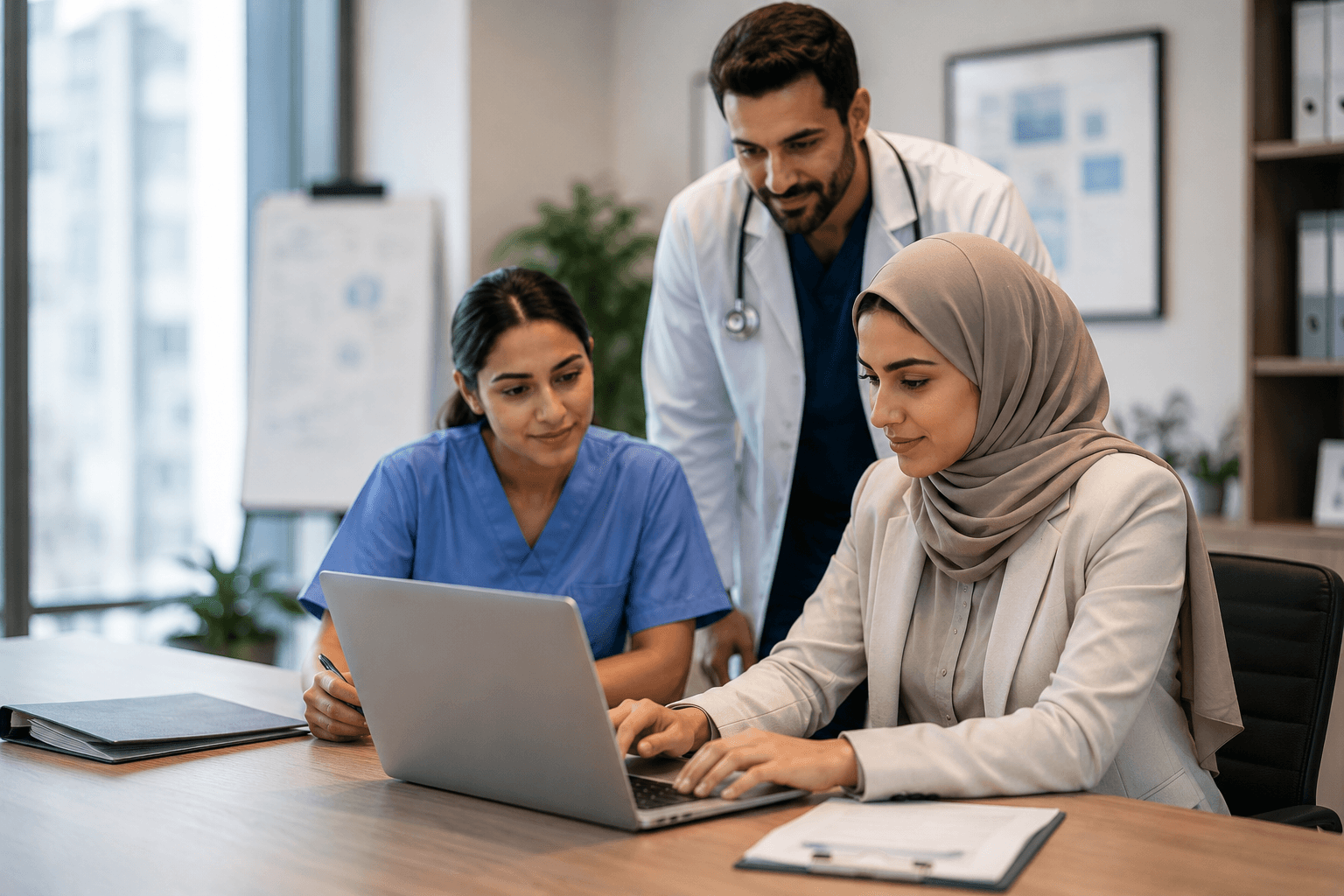 Employer hiring team