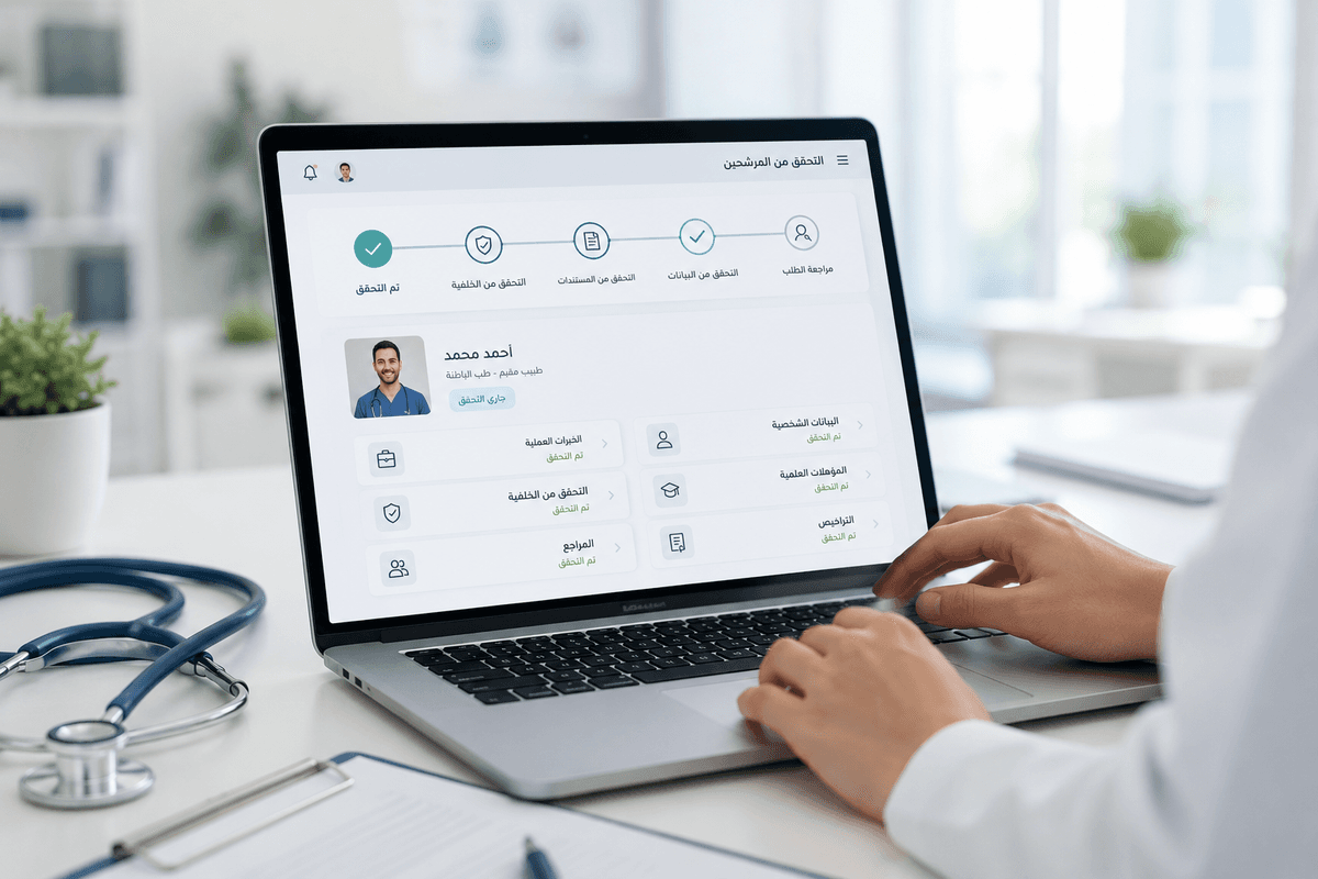 Verification flow process
